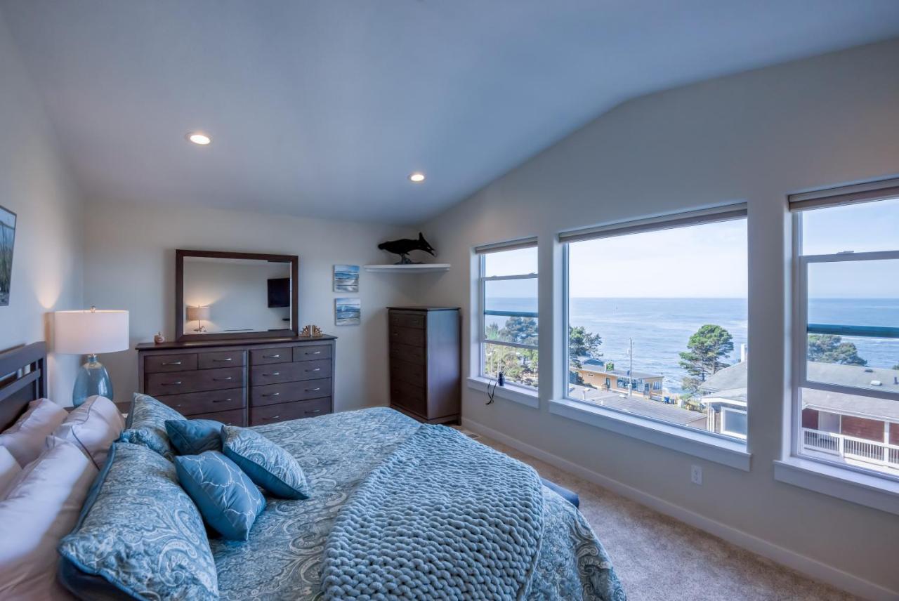 Oceanview Townhome - Pet Friendly - Sleeps 6 - King Depoe Bay Esterno foto